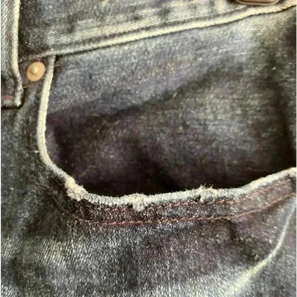 💥PACSUN Mens Slim Taper Vintage Jeans 29 - Picture 6 of 11